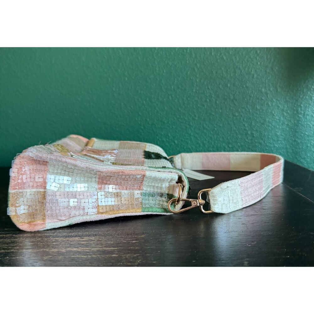 Anthropologie Maeve Audra Embellished Shoulder Bag - Picture 6 of 8